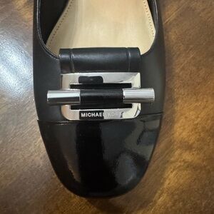 Michael Kors Gloria Toe Cap Sling Leather Shoes